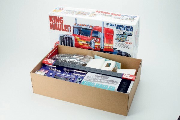 Tamiya - Rc King Hauler Truck Fjernstyret Lastbil Byggesæt - 1 14 - 56301