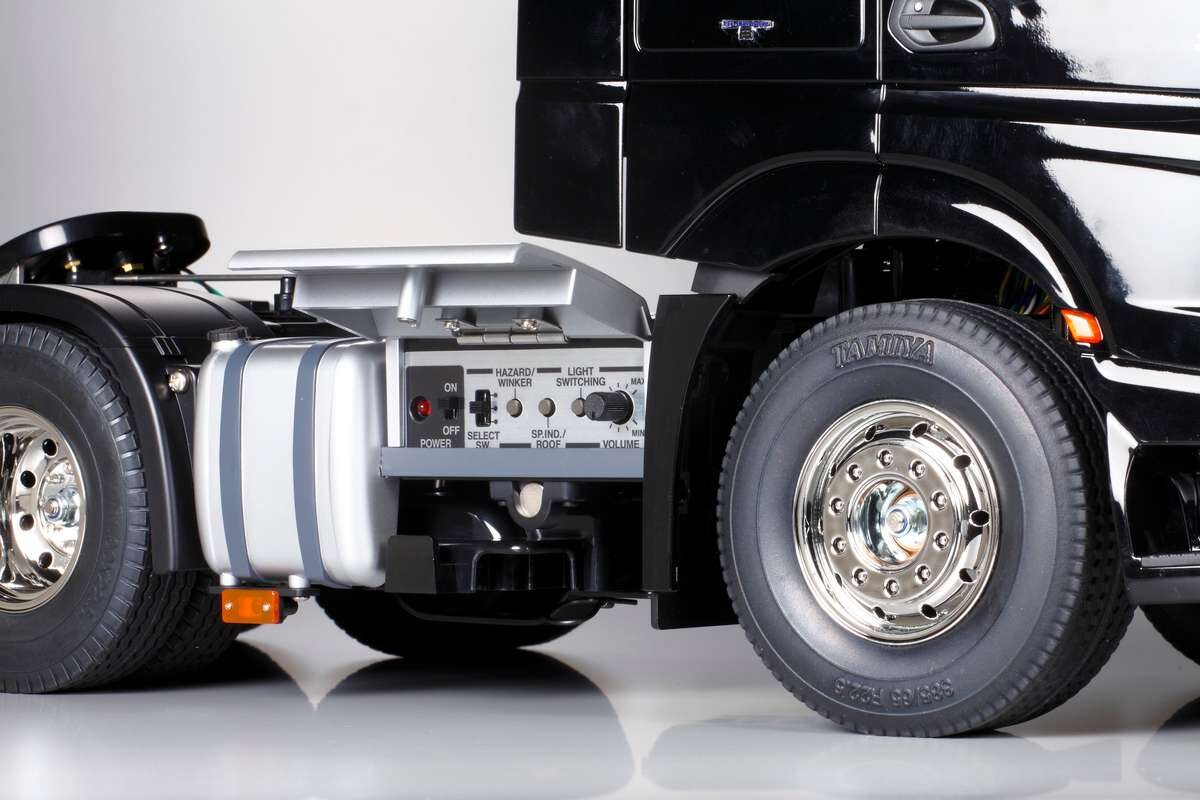 Tamiya - Rc Mercedes Actros 3363 Fjernstyret Lastbil Byggesæt -1 14 -