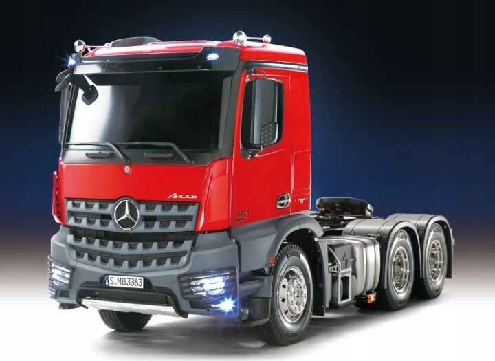 Tamiya - Rc Full Option Mercedes-Benz Arocs 3363 6X Fjernstyret Lastbil - 1