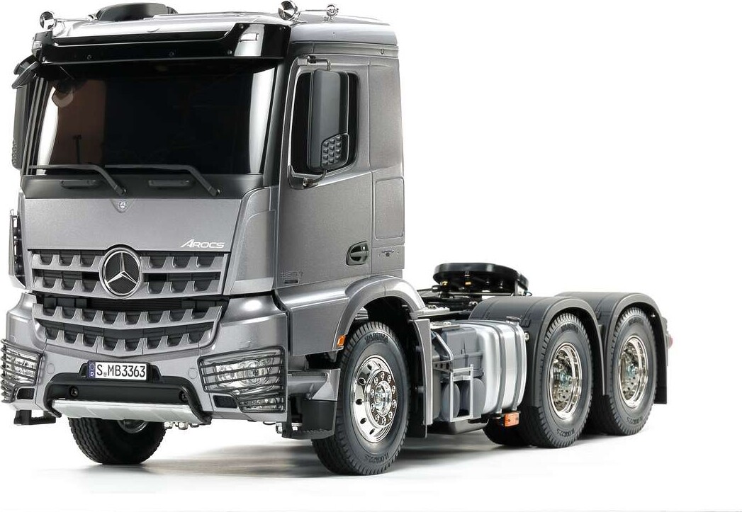 Tamiya - Rc Mercedes-Benz Arocs 3363 6X4 Fjernstyret Lastbil Byggesæt - 1