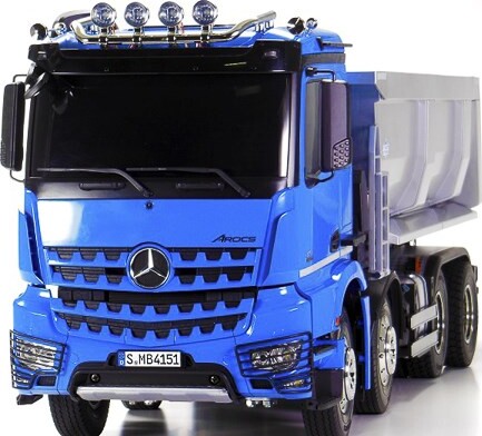 Tamiya - Rc Mercedes Arocs 4151 8X4 Tipper Truck Fjernstyret Lastbil Bygges