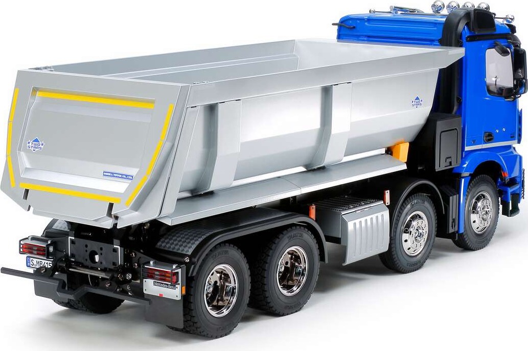 Tamiya - Rc Mercedes Arocs 4151 8X4 Tipper Truck Fjernstyret Lastbil Bygges