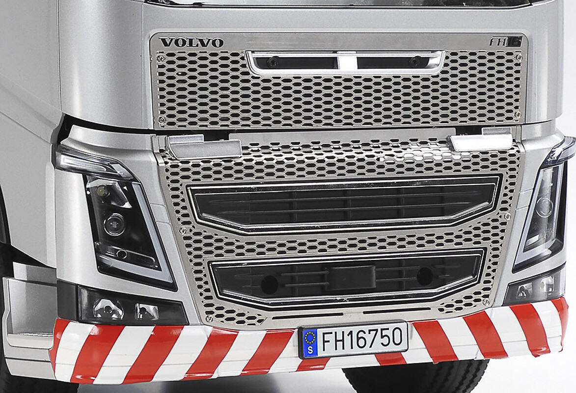 Tamiya 47528 - Rc Volvo Fh16 750 8X4 Tow Truck Silver - 1 14