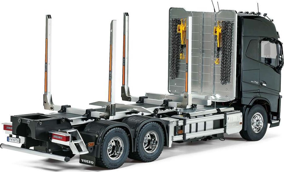 Tamiya - Rc Volvo Fh16 Globetrotter 750 6X4 Fjernstyret Lastbil Byggesæt -
