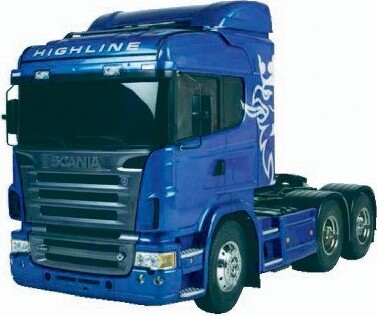 Tamiya - Rc Scania R620 Lastbil - Formalet Blå - 114 - 56327