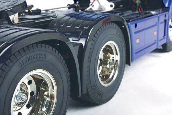 Tamiya - Rc Scania R620 Lastbil - Formalet Blå - 114 - 56327