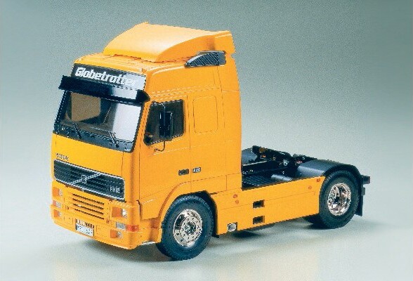 Tamiya - Rc Volvo Fh 12 Globetrotter 420 Fjernstyret Lastbil Byggesæt - 1