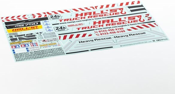 Tamiya - Rc Volvo Fh16 Tow Truck 8X4 Globetrotter 750 Fjernstyret Lastbil