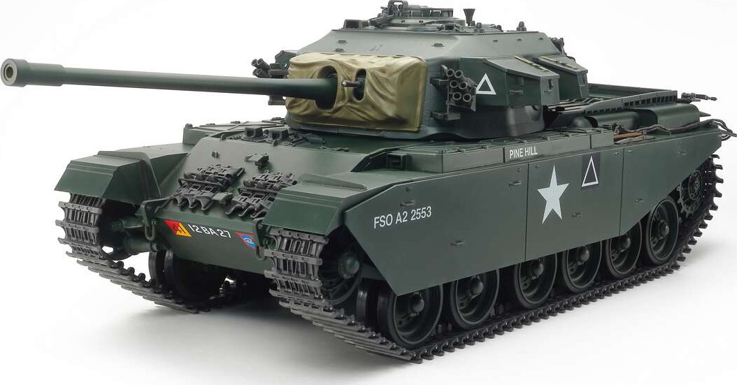 Tamiya - Rc Centurion Mkiii British Battle Tank Fjernstyret Byggesæt - 1