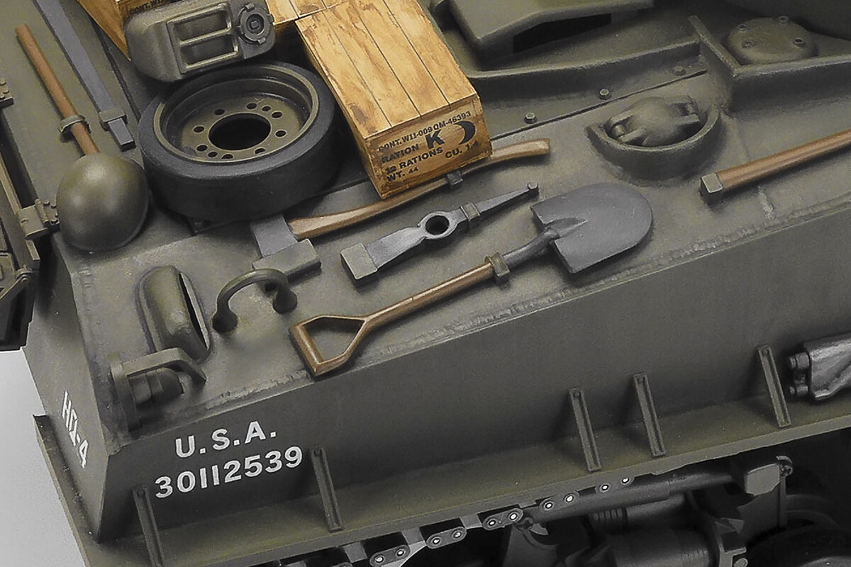 Tamiya - Sherman 105Mm Howitzer Rc M4 - 116 - 56048