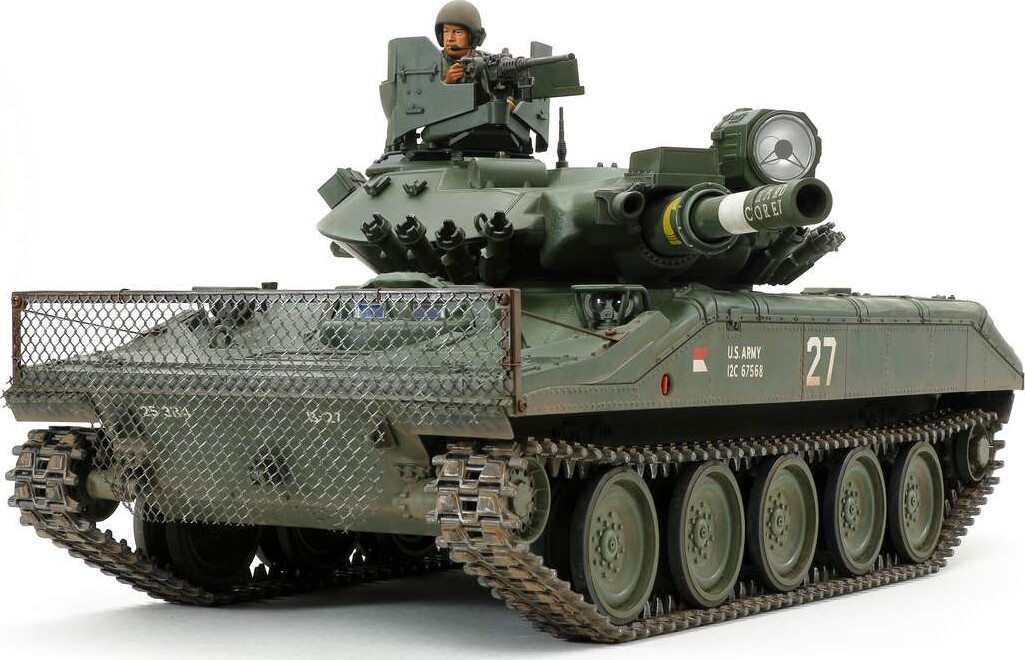 Tamiya - M551 Sheridan Us Airborne Tank Byggesæt - 1 16 - 36213