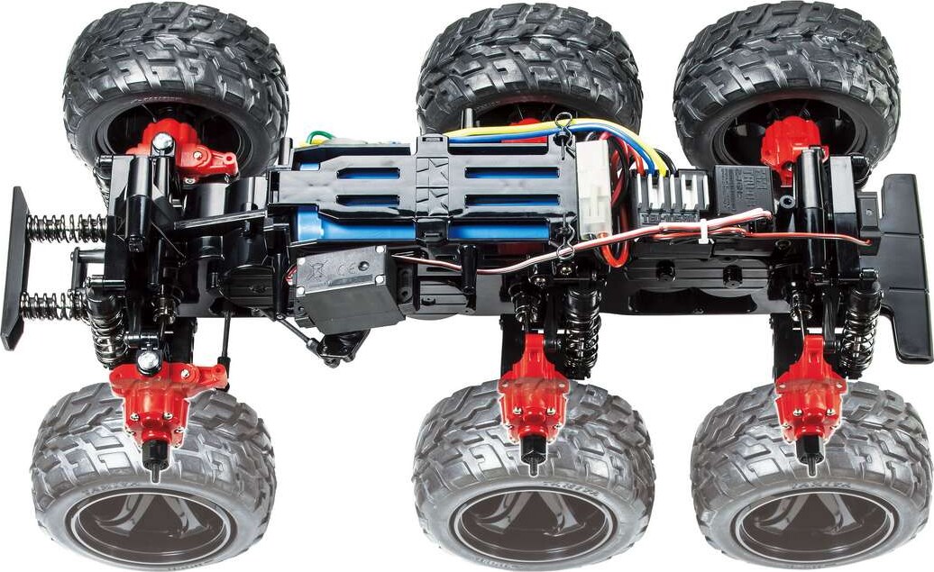 Tamiya - Rc Dynahead 6X6 G6-01Tr Fjernstyret Truck Byggesæt - 1 18 - 58660