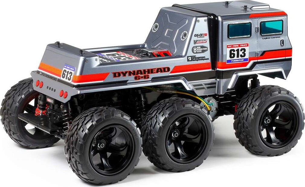 Tamiya - Rc Dynahead 6X6 G6-01Tr Fjernstyret Truck Byggesæt - 1 18 - 58660