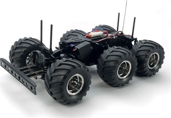Tamiya - Rc Konghead 6X6 G6-01 Fjernstyret Bil Byggesæt - 1 18 - 58646