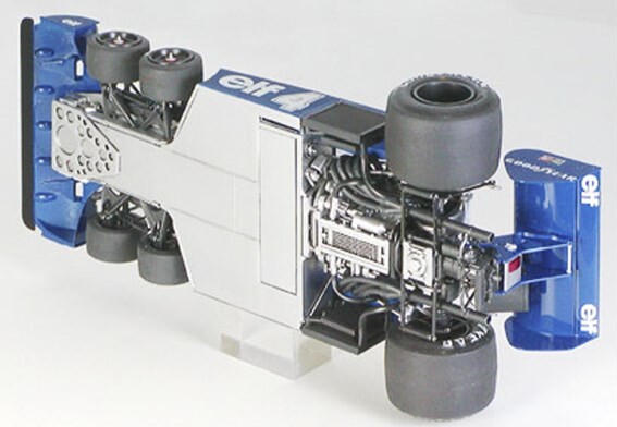 Tamiya - Tyrrell P34 1977 Monaco Gp Bil Byggesæt - 1 20 - 20053