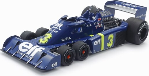 Tamiya - Tyrrell P34 Six Wheeler 1976 Japan Gp Byggesæt - 1 20 - 20058