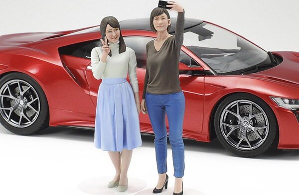 Tamiya - Campus Friends Set 2 - Model Figurer - 1 24 - 24356