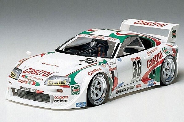 Tamiya - Castrol Toyota Tom S Supra Gt Byggesæt - 1 24 - 24163