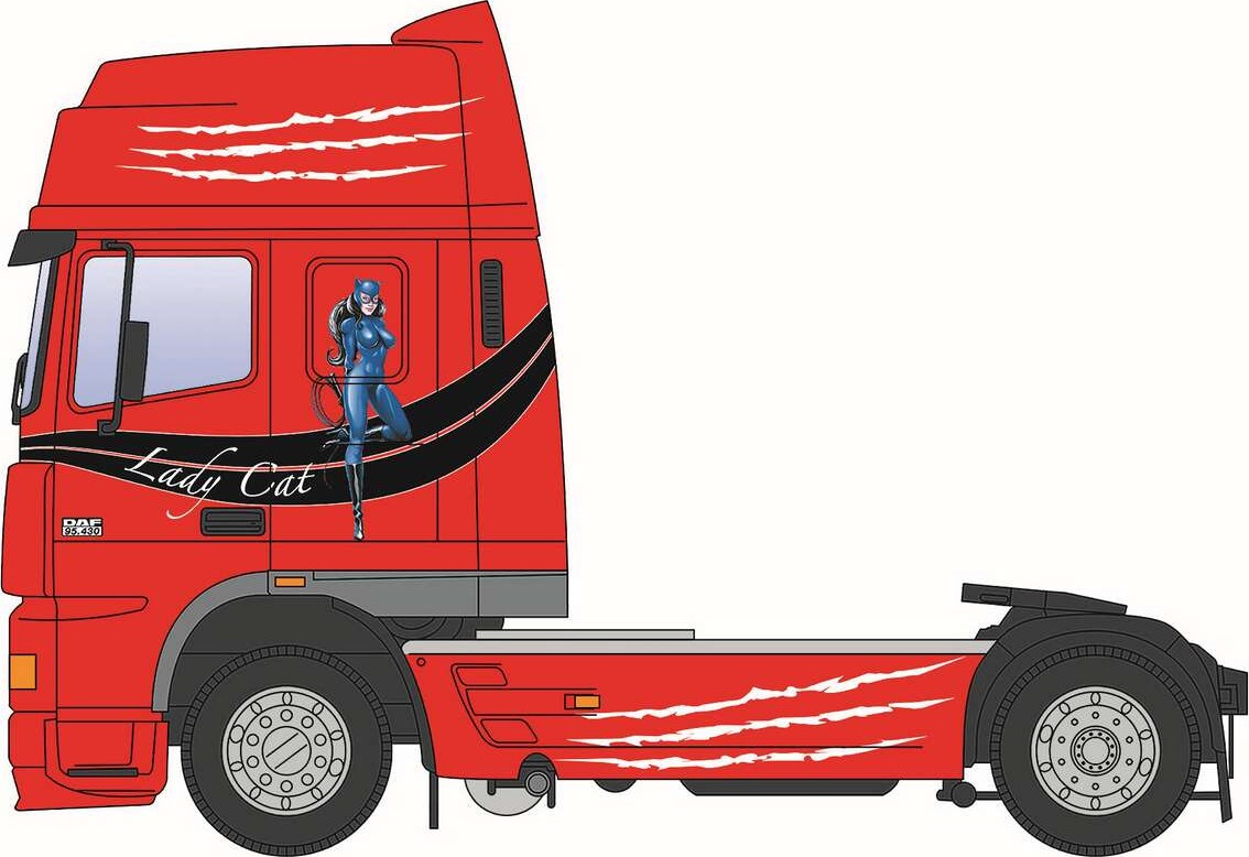 1 24 Daf Xf 95 Super Space Cab - 93834 - Italeri