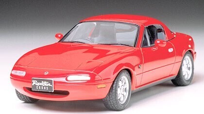 Tamiya - Eunos Roadster Mazda Modelbil Byggesæt - 1 24 - 24085