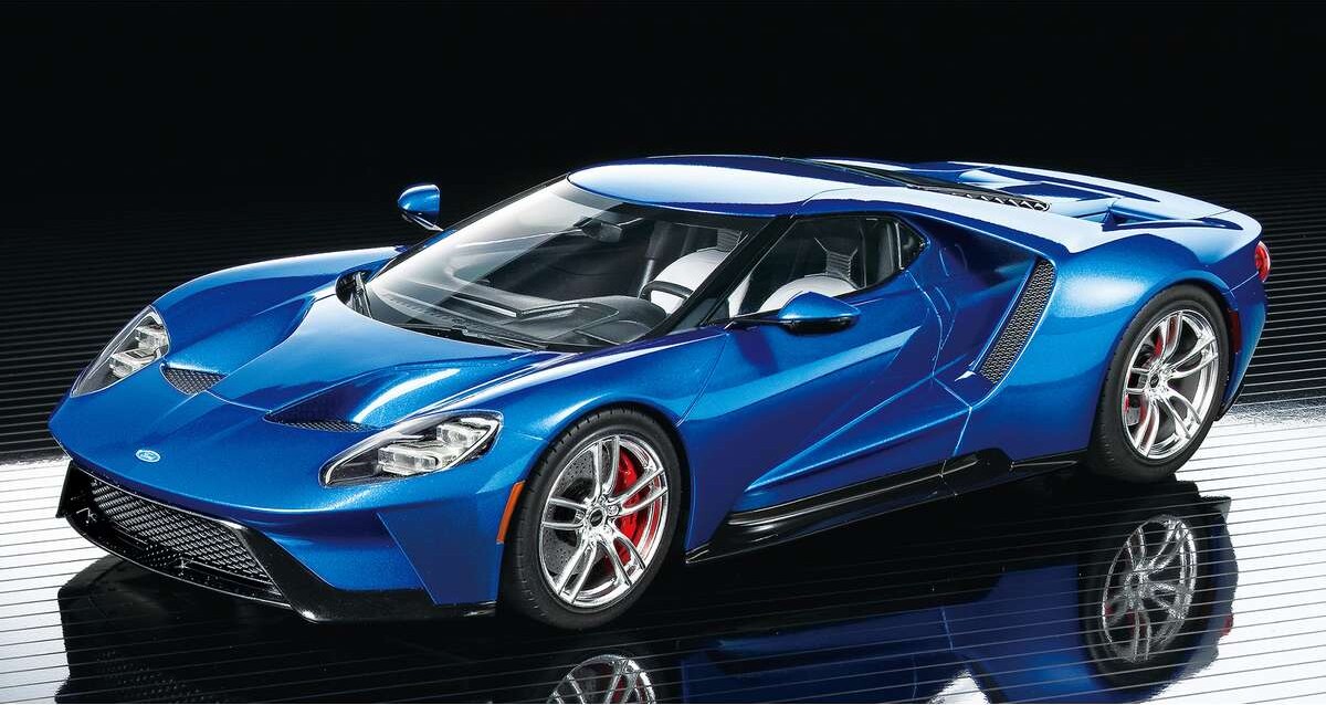 Tamiya - Ford Gt Modelbil Byggesæt - 1 24 - 24346