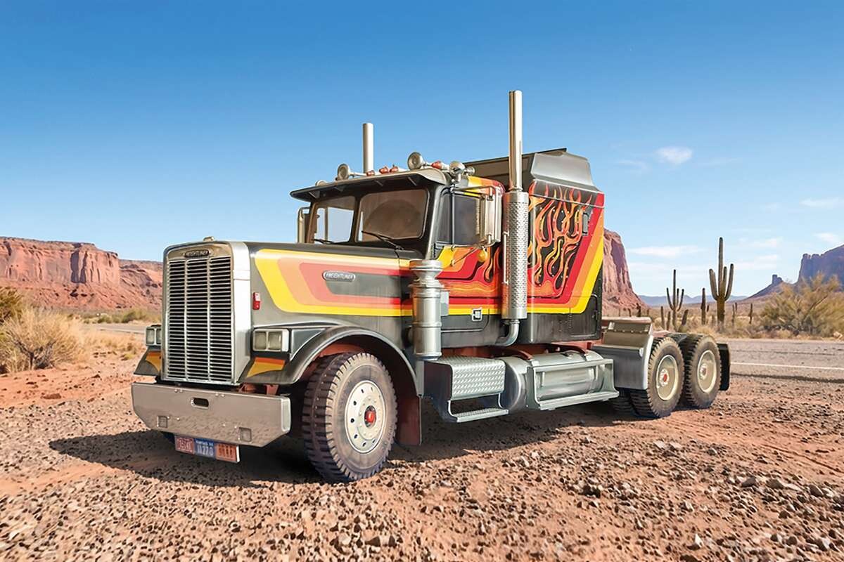 Italeri 90785 - Freightliner Aerodyne - 1 24 - Lastbil Byggesæt