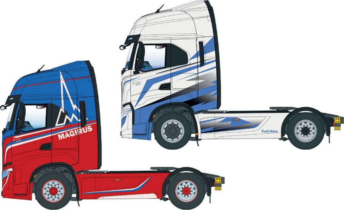Italeri - Iveco S-Way Truck Model Byggesæt - 1 24 - 3963