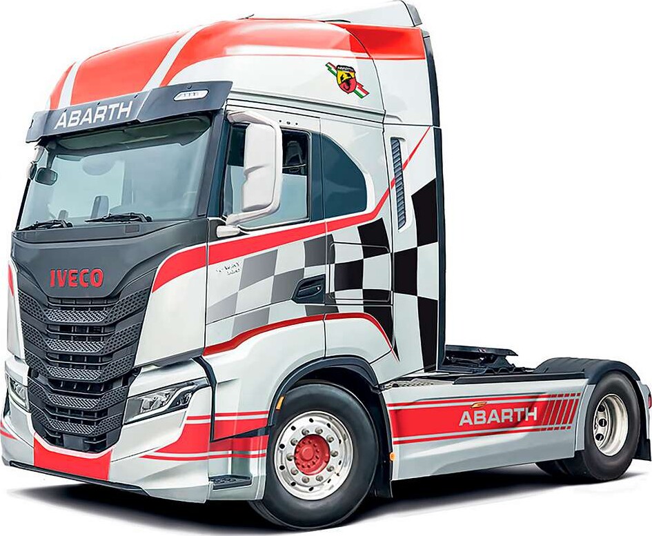 Italeri 3976 - Iveco S-Way Abarth Byggesæt - Show Trucks - 1 24