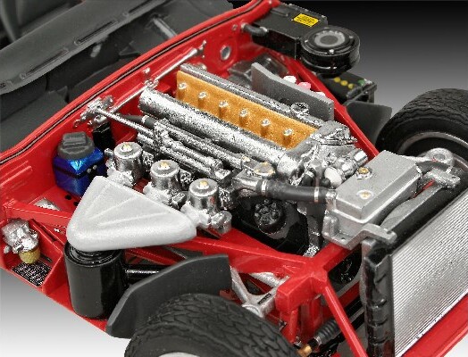 Revell - Jaguar E-Type Bil Byggesæt - 1 24 - Level 3 - 07668