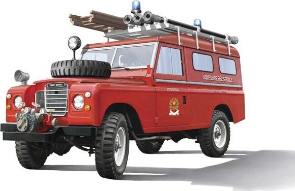 Italeri - Land Rover Brandbil Byggesæt - 1 24 - 3660
