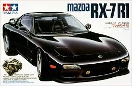 Tamiya - Mazda Rx-7 R1 Modelbil Byggesæt - 1 24 - 24116