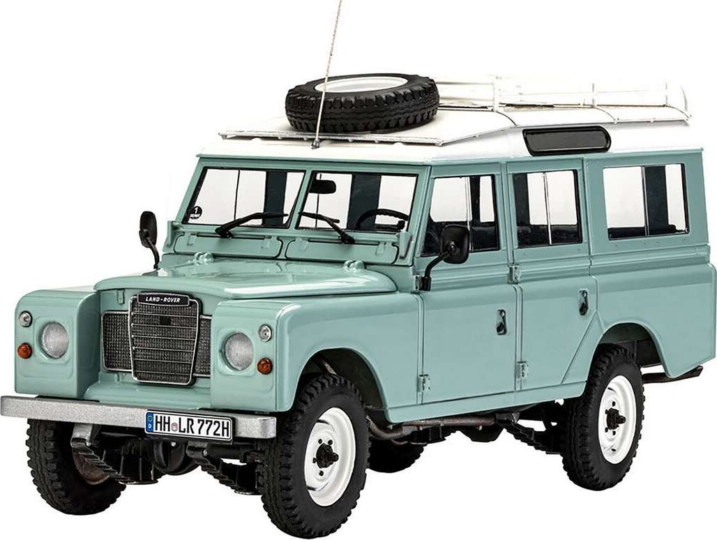 Revell - Land Rover Series Iii Bil Byggesæt - 1 24 - Level 3 - 67047
