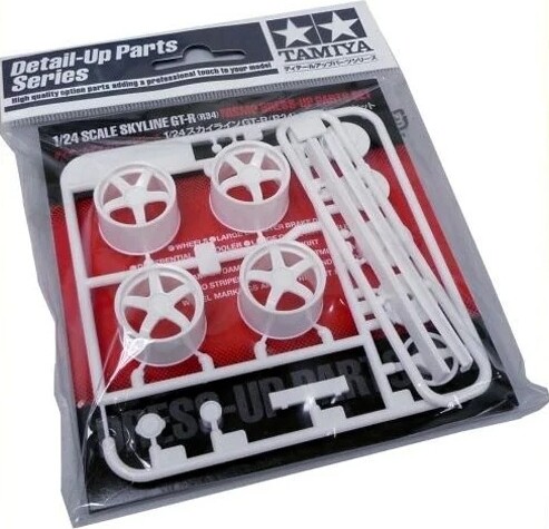 Tamiya - Nissan Gt-R R34 Nismo Dress-Up Dele - 124 - 12608
