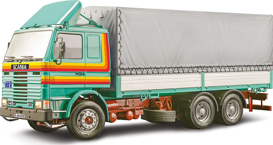 Italeri - Scania 142H - 6X2 Canvas - 1 24 - 90762