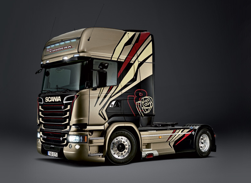 Italeri - Scania R730 Streamline Lastbil Byggesæt - 1 24 - 3930