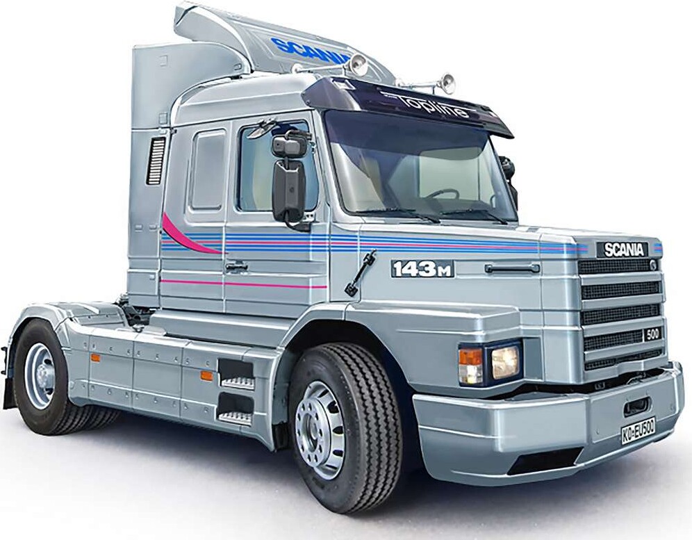 Italeri - Scania T 143M 500 Topline Lastbil Byggesæt - 1 24 - 0736