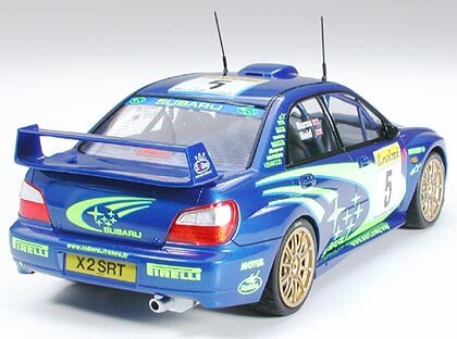 Tamiya - Subaru Impreza Wrc 2001 Bil Byggesæt - 1 24 - 24240