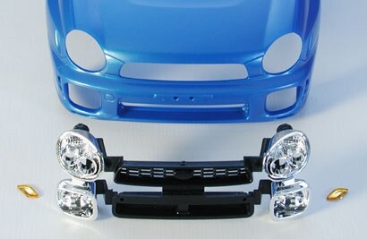 Tamiya - Subaru Impreza Wrx Sti Modelbil Byggesæt - 1 24 - 24231