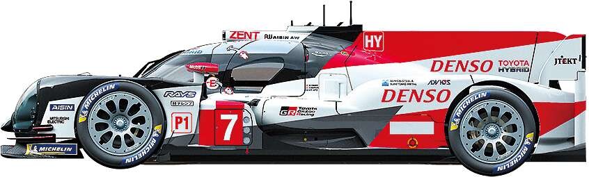 Tamiya - Toyota Gazoo Racing Ts050 Hybrid Byggesæt -1 24 - 24349