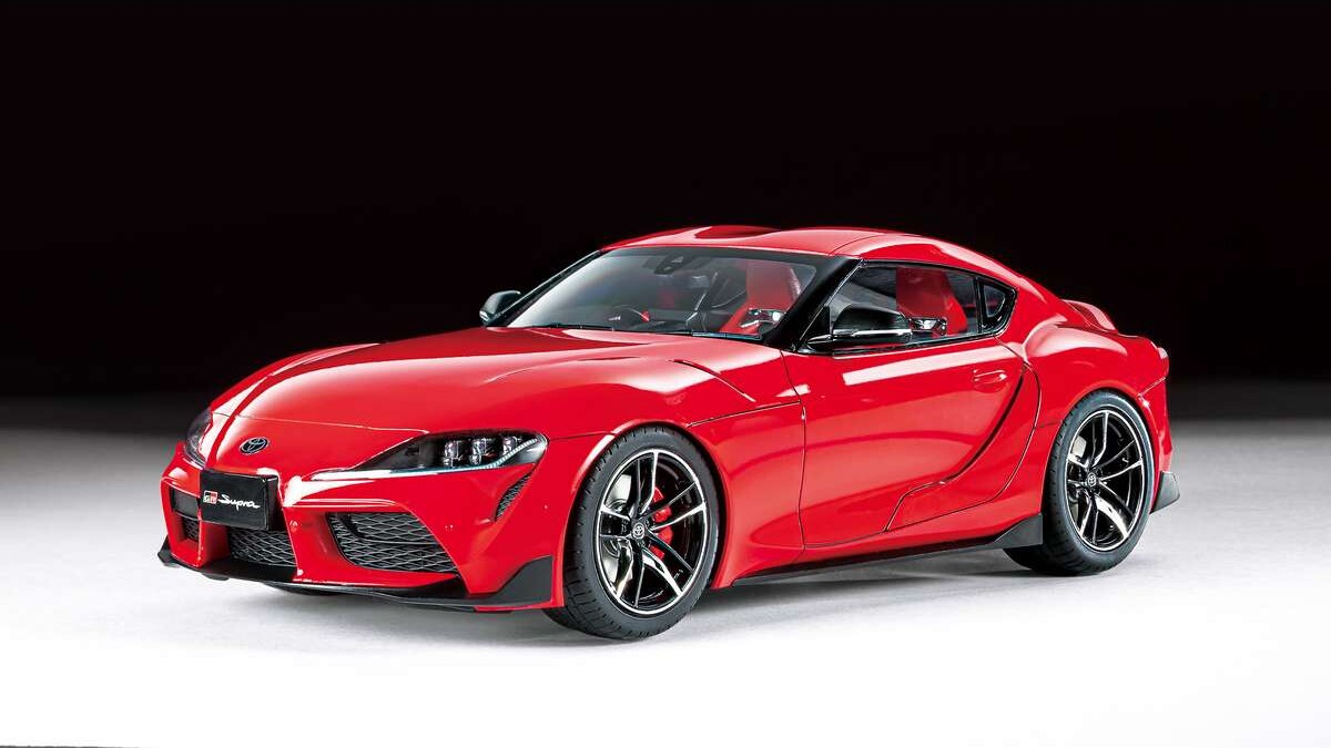 Tamiya - Toyota Gr Supra Modelbil Byggesæt - 1 24 - 24351