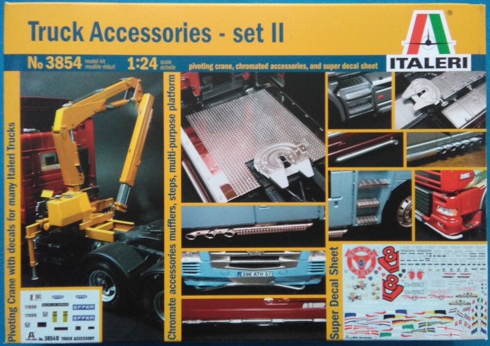 Italeri - Truck Accessories - Set Ii - 1 24 - 3854