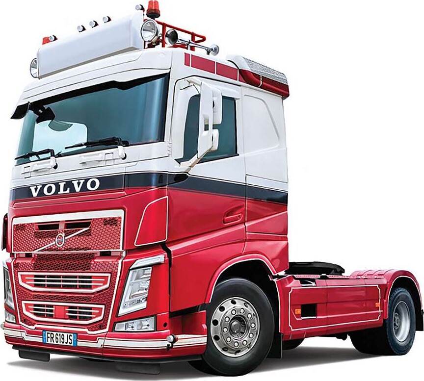 Italeri - Volvo Fh Plat Dak Truck Byggesæt - 1 24 - 3962S