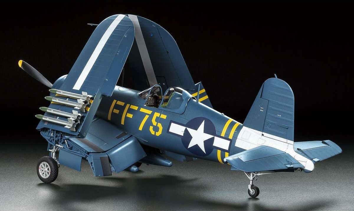 Tamiya - Vought F4U-1D Corsair Modelfly Byggesæt - 1 32 - 60327