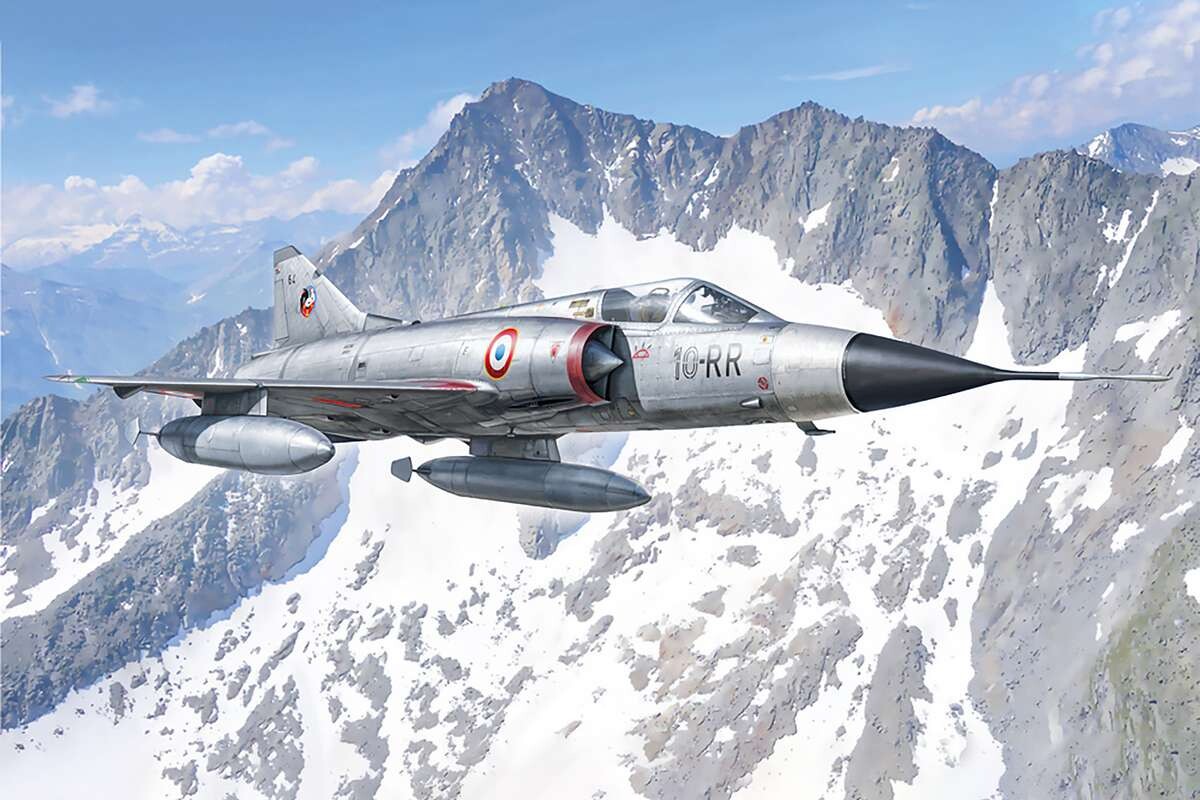 Italeri 92505 - Mirage Iiic - 1 32 - Model Fly Byggesæt