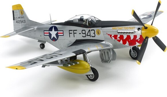 Tamiya - F-51D Mustang Korean War Fly Byggesæt - 1 32 - 60328