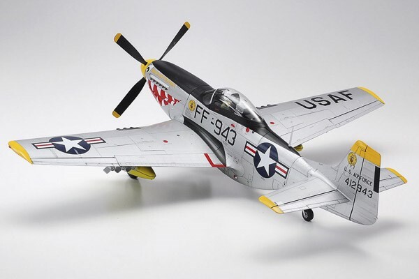 Tamiya - F-51D Mustang Korean War Fly Byggesæt - 1 32 - 60328
