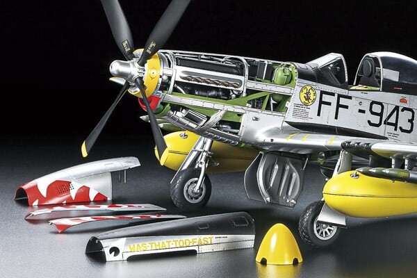 Tamiya - F-51D Mustang Korean War Fly Byggesæt - 1 32 - 60328