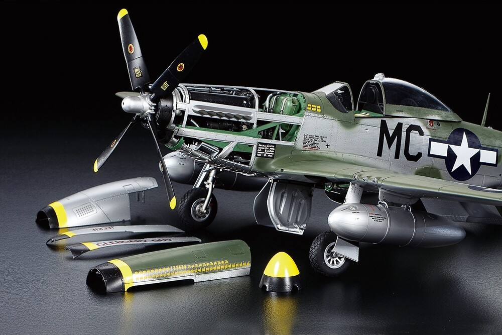 Tamiya - North American P-51D Mustang Byggesæt - 1 32 - 60322