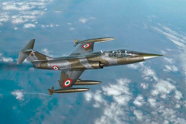 Italeri - Lockheed Martin Tf-104 Starfighter Fly Byggesæt - 1 32 - 2509