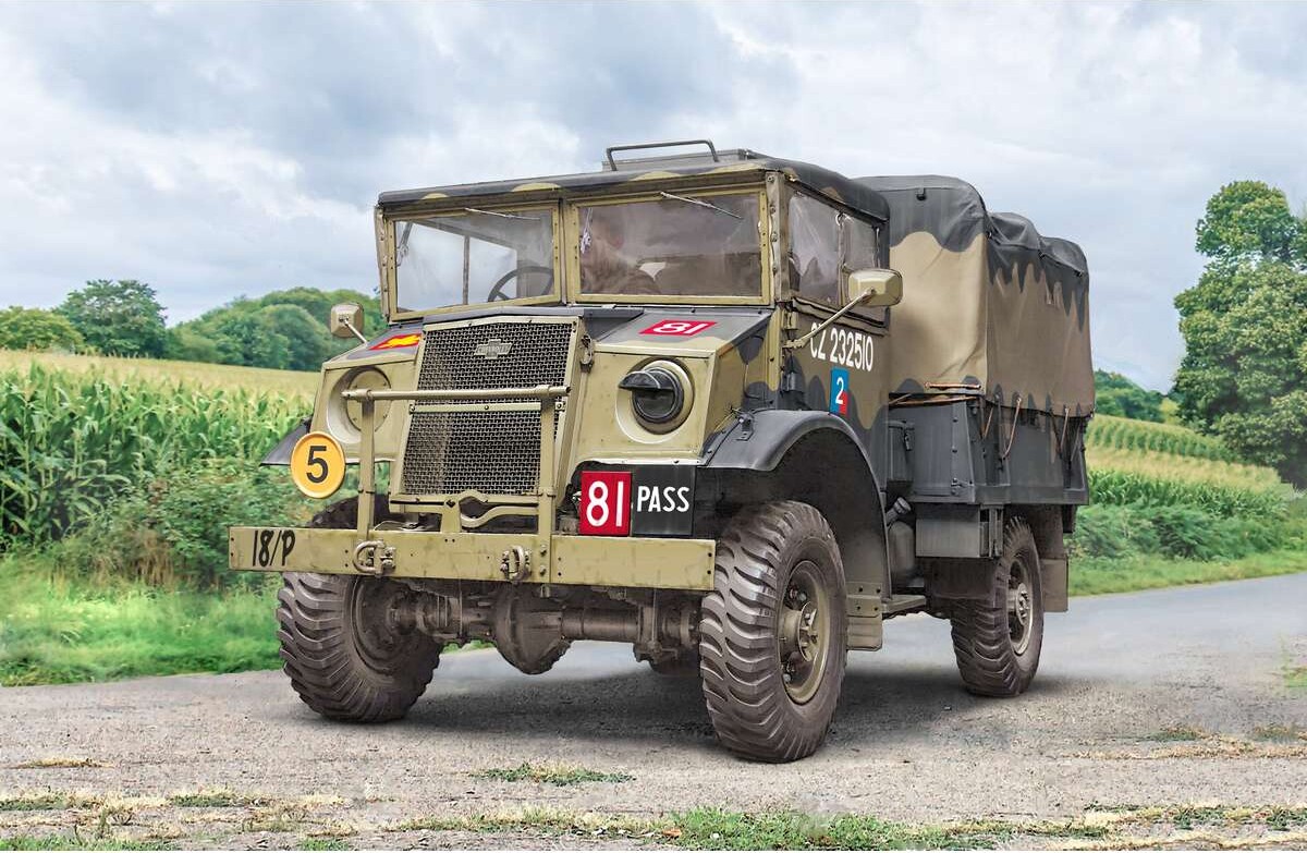 Italeri - D-Day - Chevrolet 15 Cwt 80 Års Jubilæum - 1 35 - 0233